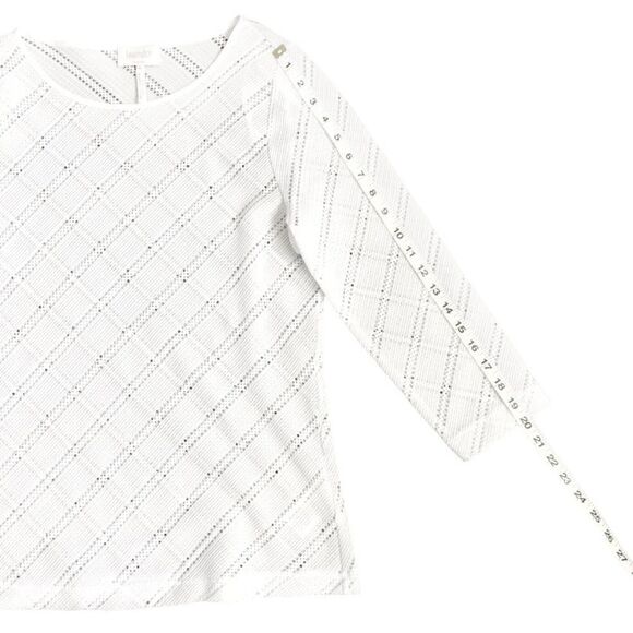 LAUNDRY by Shelli Segal White Knit Top! - Picture 2 of 4